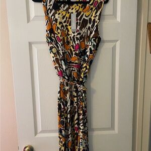 Chico's Multicolor Abstract Maxi Dress